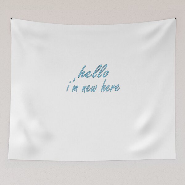 Item preview, Hello I'm New Here Baby Boy Gift designed and sold by camelia khaled.