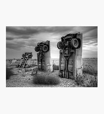 Carhenge Photographic Print
