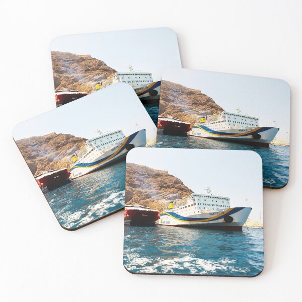 Item preview, ANEK Lines passenger shipping company Greece designed and sold by Paul Thompson Photography.