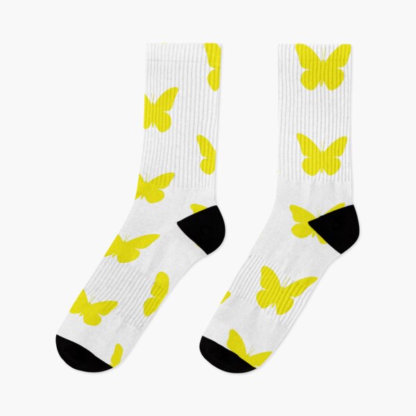 Item preview, Yellow Butterfly Pattern and Print designed and sold by Cool Fun  Awesome Time.
