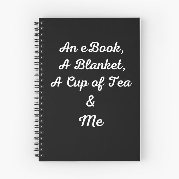 Item preview, An eBook a blanket acup of tea and me designed and sold by aboutthetshirt.
