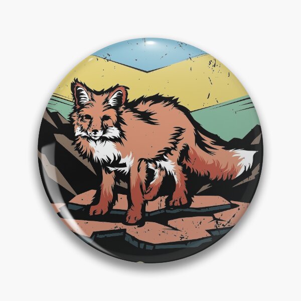 Item preview,  Fox |  Retro design for Fox Animal Lovers designed and sold by WearthisTee009.