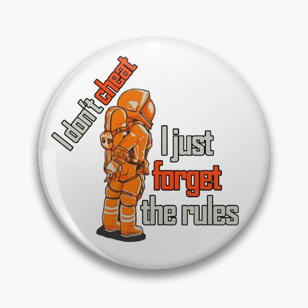Item preview, I don't cheat I just forget the rules designed and sold by ZebraMonkeys.
