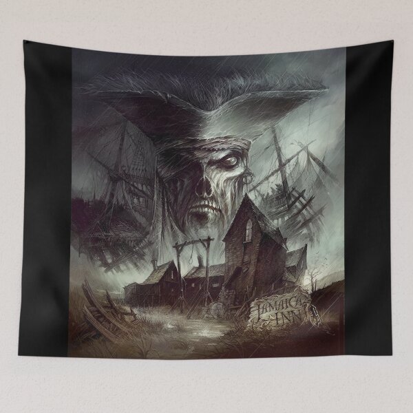 Item preview, Ghost Ship pirate - digital drawing - Color designed and sold by Gatsbird Design.