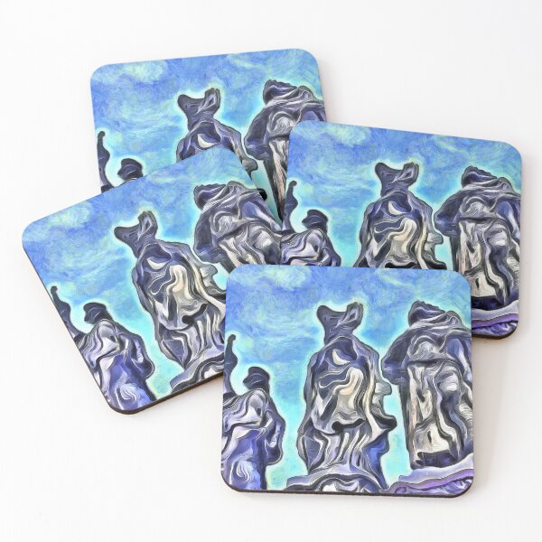 Item preview, Charles Bridge Statues Prague Czech Republic KPA designed and sold by karynpeters.