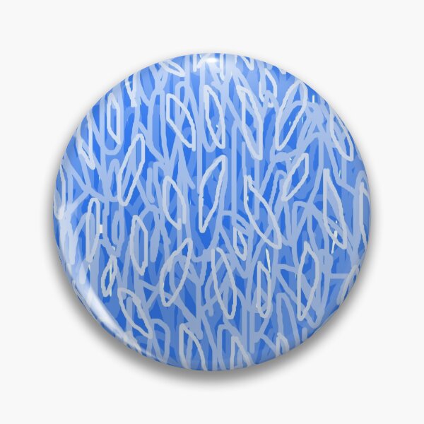 Item preview, Blue Scrub, Leaf Pattern. designed and sold by DeStract.