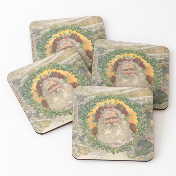 Item preview, Vintage Santa Claus Illustration, 1800s designed and sold by Vintage Wall Art.