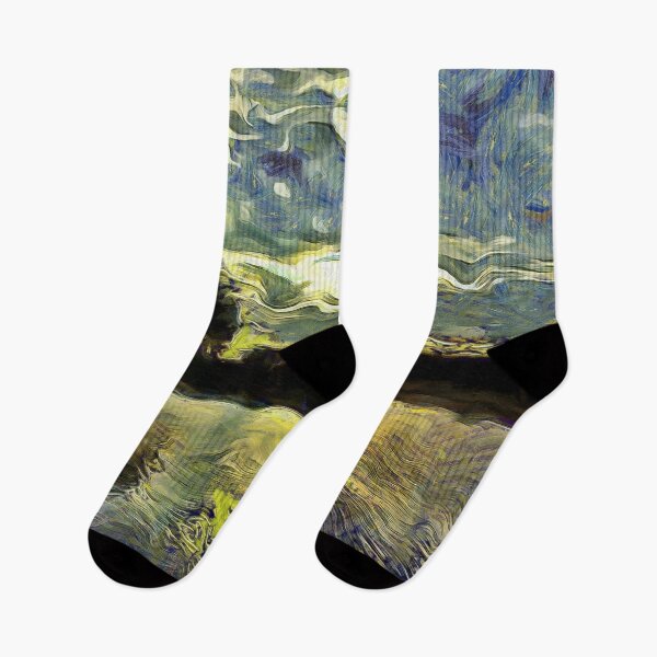 Item preview, Dusk on African Savanna Lake with Tree South Africa KPA designed and sold by karynpeters.