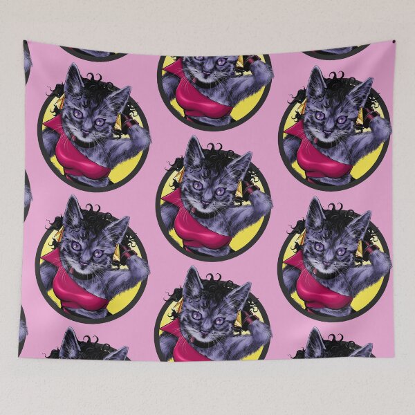 Item preview, Purrple Girl designed and sold by 13thFloorDesign.