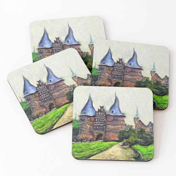 Item preview, Holstentor of Luebeck Germany KPA designed and sold by karynpeters.