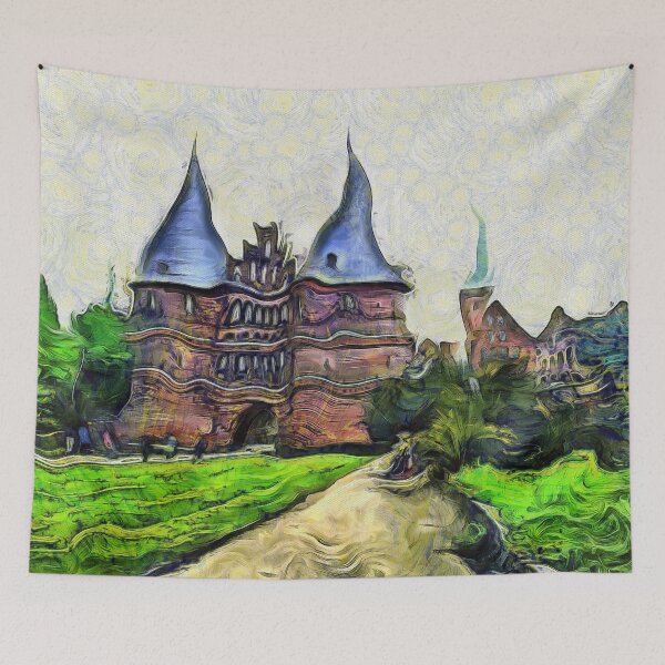 Item preview, Holstentor of Luebeck Germany KPA designed and sold by karynpeters.