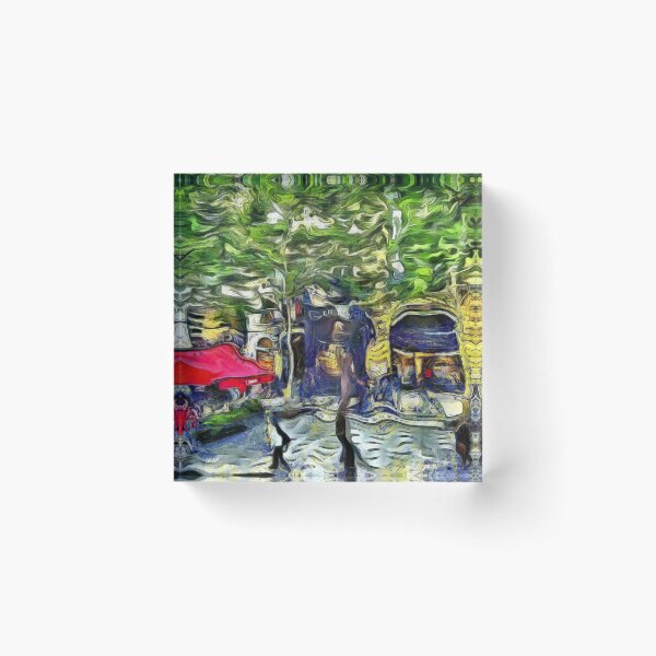 Item preview, Paris France Sidewalk in Summer KPA designed and sold by karynpeters.