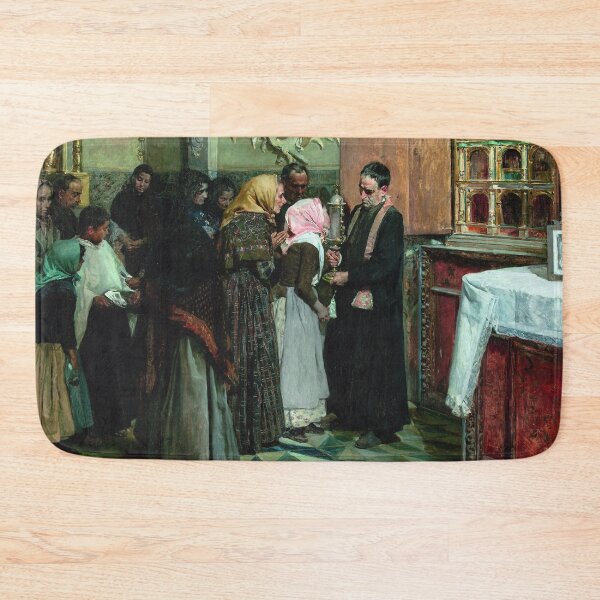 Item preview, Joaquín Sorolla - Kissing the Relic designed and sold by Impressionist Masters.
