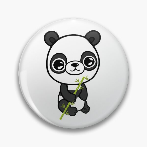 Item preview, Happy Panda with bamboo designed and sold by jakezbontar.