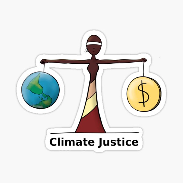 Climate Justice - EN Sticker