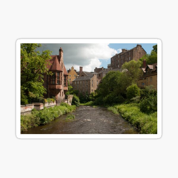 Dean Village Edinburgh Sticker