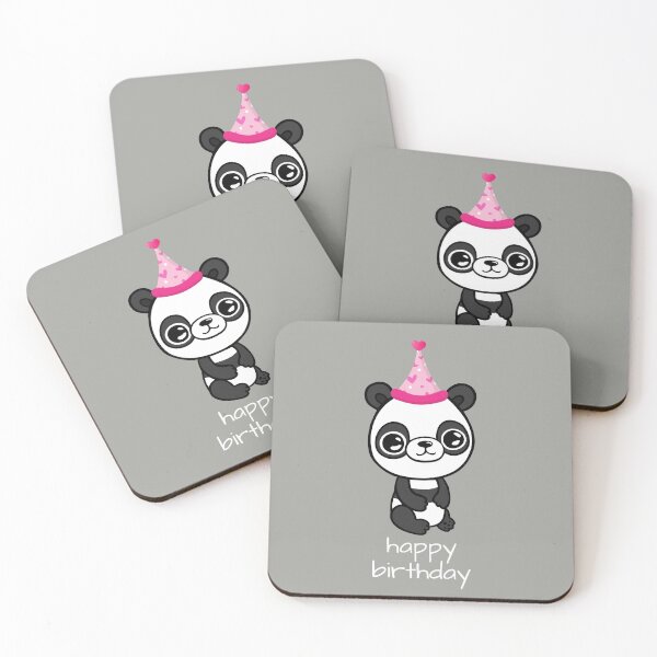 Item preview, Happy Birthday Cute Panda designed and sold by jakezbontar.