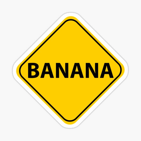 Banana Sticker