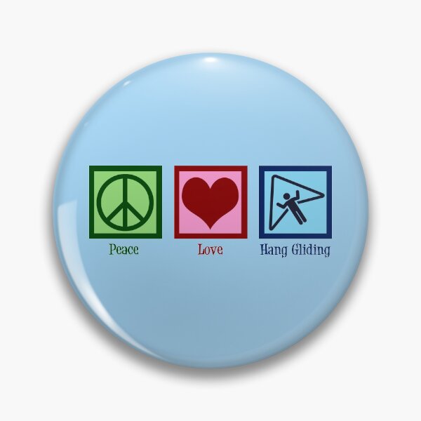 Item preview, Peace Love Hang Gliding designed and sold by Epic Love Designs.