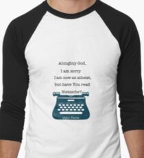 John Fante's typewriter Men's Baseball ¾ T-Shirt