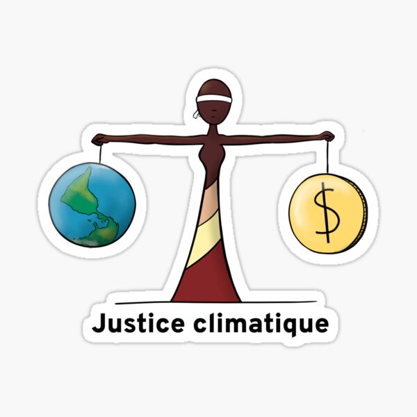 Climate Justice - FR Sticker