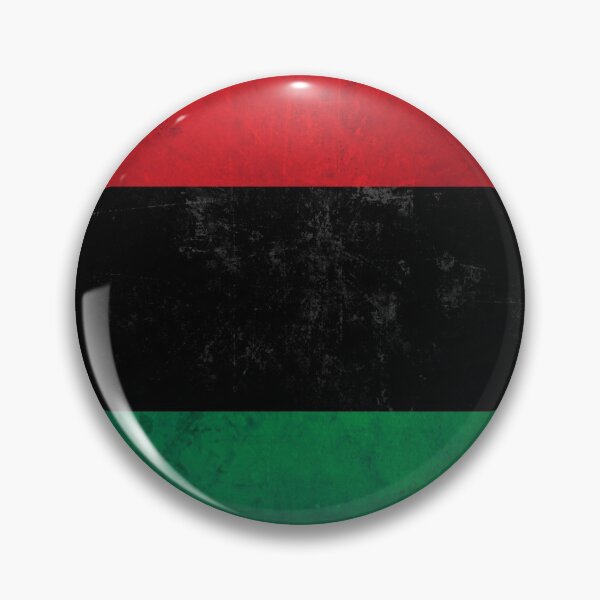 Item preview, Distressed Afro-American / Pan-African / UNIA flag designed and sold by WesternExposure.