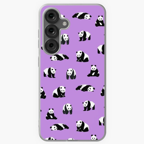 Item preview, Pandas on Purple designed and sold by OneThreeSix.