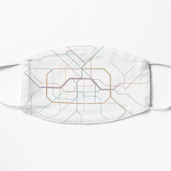 Berlin Rail Map Mask