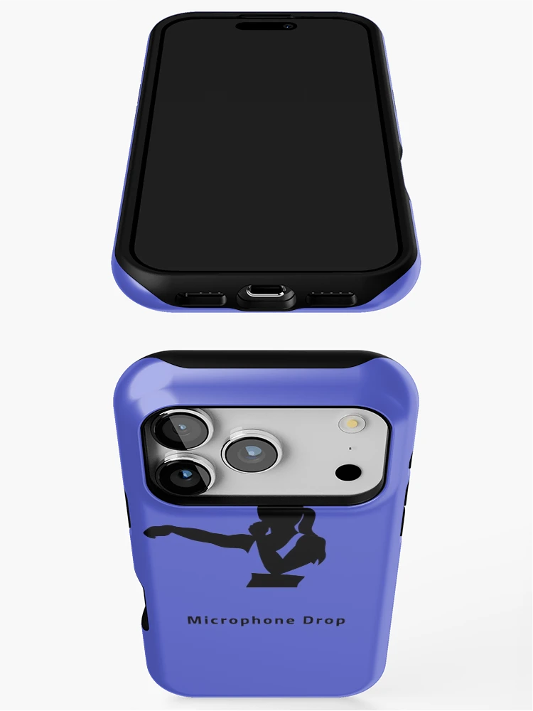 Thumbnail 3 of 4, iPhone Case, Microphone Drop designed and sold by DifferenceMaker.