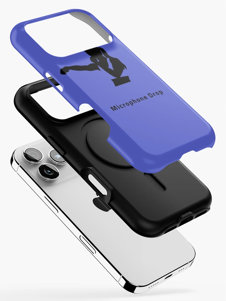 Thumbnail 2 of 4, iPhone Case, Microphone Drop designed and sold by DifferenceMaker.