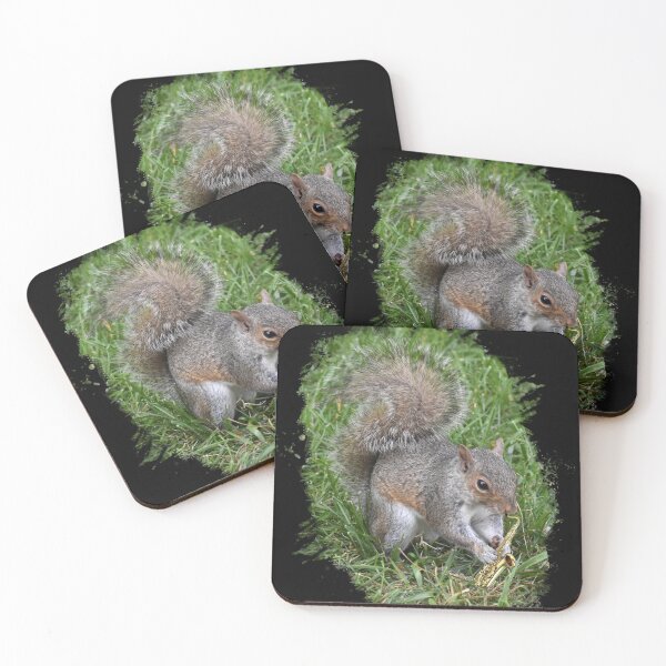Item preview, Kenny G Squirrel  (Black Background) designed and sold by Lanis Rossi.