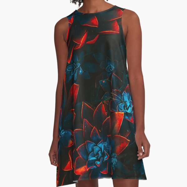 REDBLUE PLANT A-Line Dress