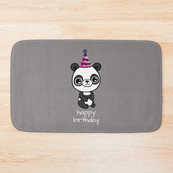 Item preview, Happy Birthday Cute Panda designed and sold by jakezbontar.
