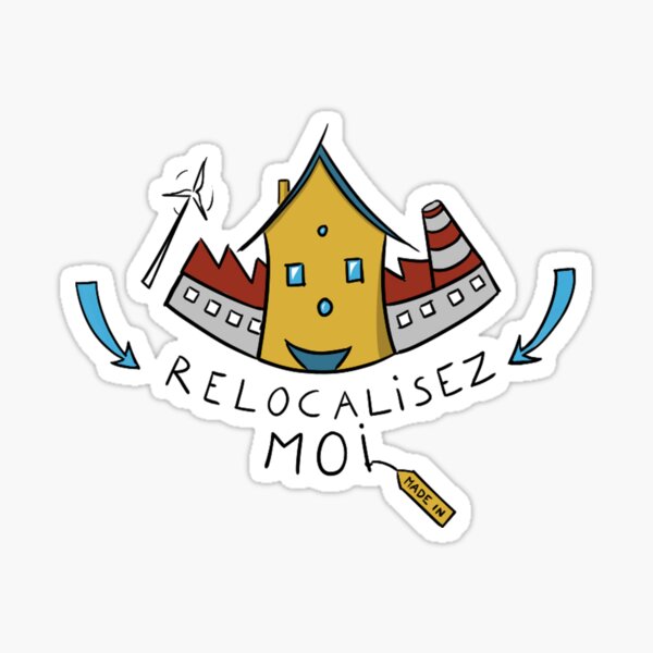 Relocate Me - FR Sticker
