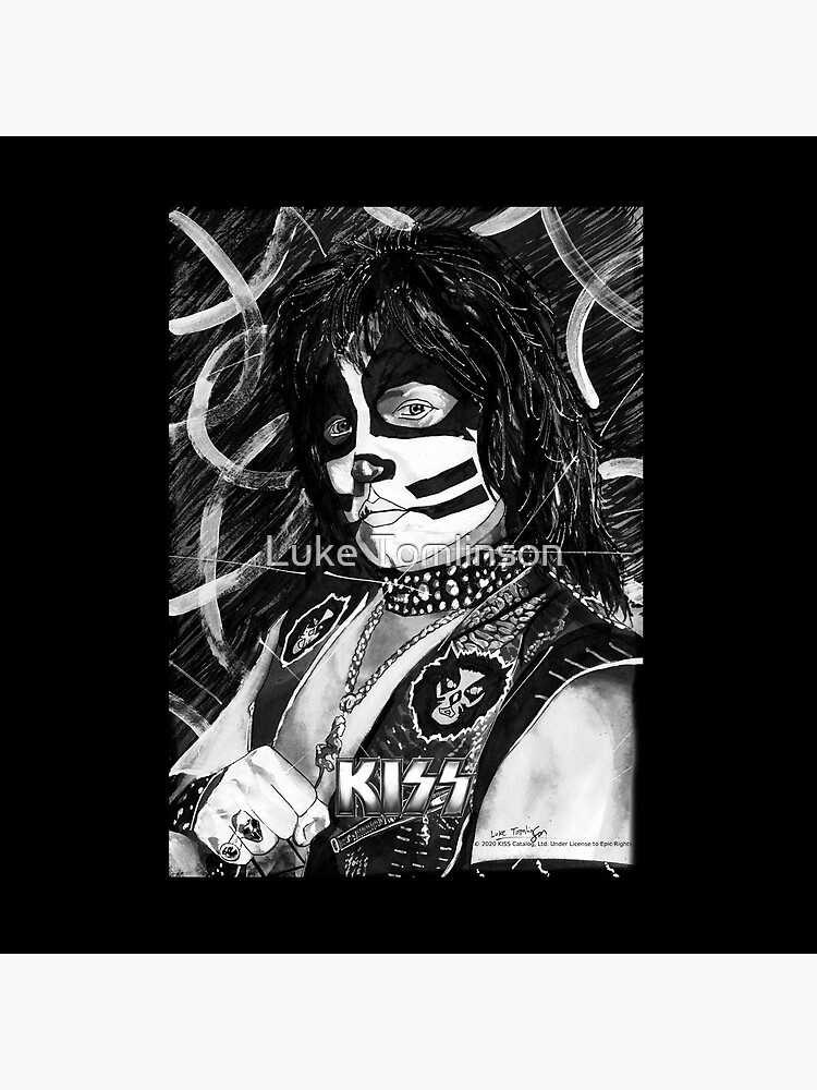 Catman - Ink Original (Black and White with Logo) by lucafon18
