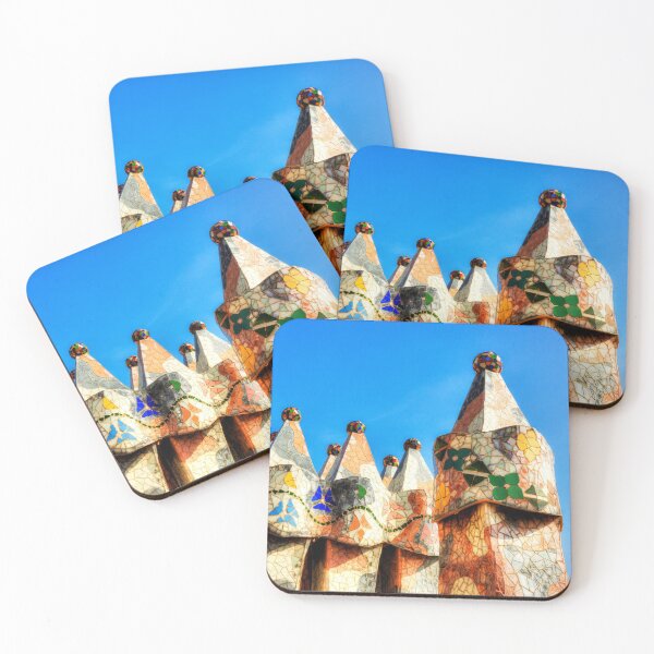 Item preview, Casa Batllo Chimneys Barcelona designed and sold by Paul Thompson Photography.