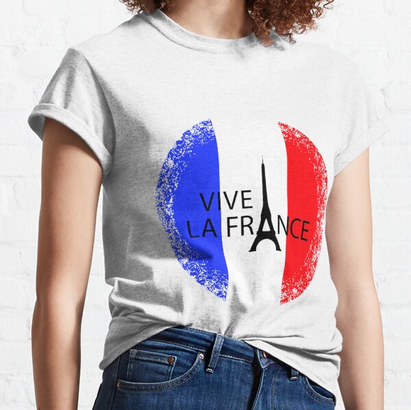 City of La Grand-Croix France | FR Flag - Drapeau Français T-Shirt