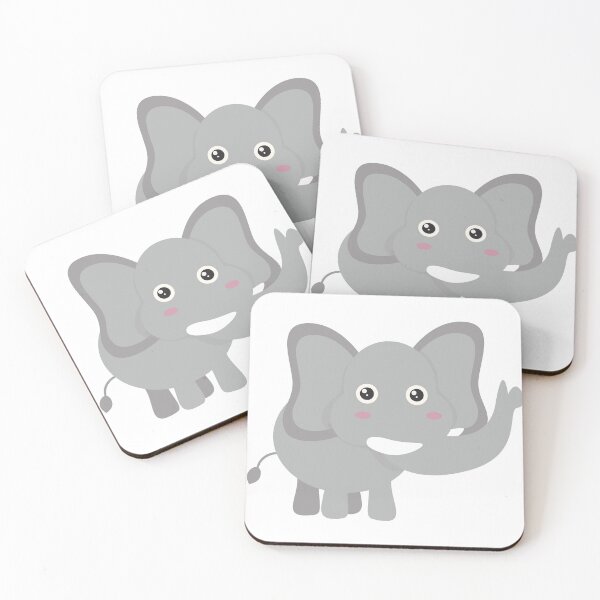 Item preview, Elephant character cartoon illustration cute child designed and sold by Momixzaaa.