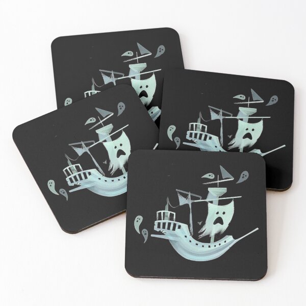 Item preview,  ghost ships designed and sold by Gatsbird Design.