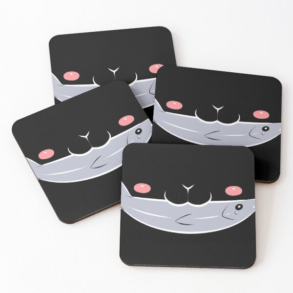 Item preview, Cute cat face with fish B designed and sold by MartinUve.