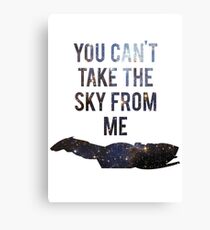 You Can't Take the Sky From Me Canvas Print