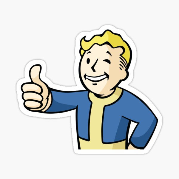 Vault Boy - Thumbs Up (Fallout) Sticker