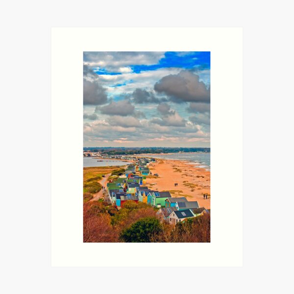 Item preview, Hengistbury Head Beach Huts Bournemouth Dorset UK designed and sold by AndyEvansPhotos.