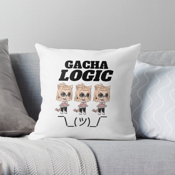 Gacha Logic Throw Pillow