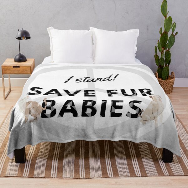 Item preview, I stand! Save Fur Babies! designed and sold by Dennoir.