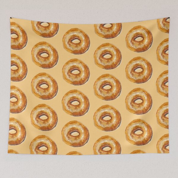 Item preview, Plain bagel watercolor designed and sold by Polina-spaghett.