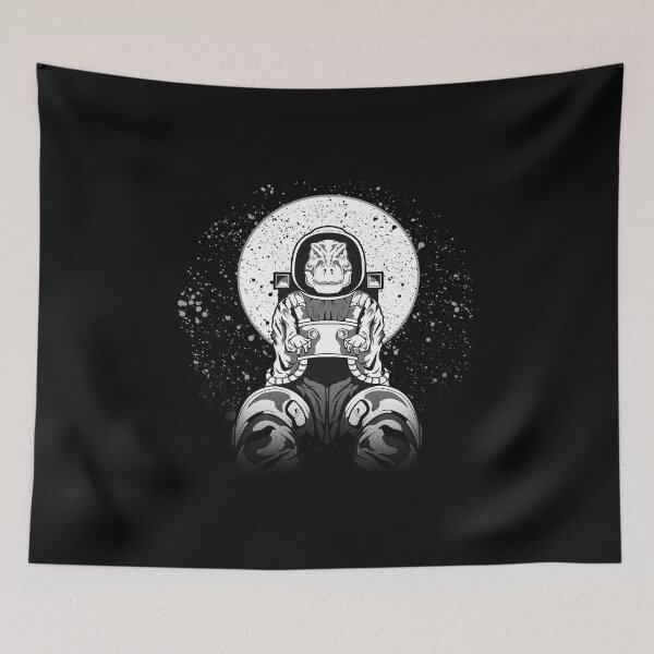 Item preview, T-Rex Astronaut designed and sold by Sinjy.