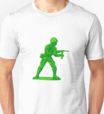 green toy soldier Unisex T-Shirt