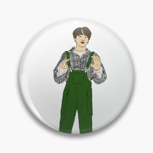 Item preview, Jungkook Bts in dungarees  designed and sold by ilovepretty.