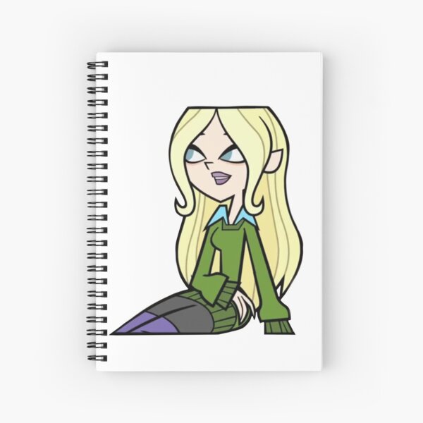 Gwen - Total Drama  Spiral Notebook for Sale by Katari Designs